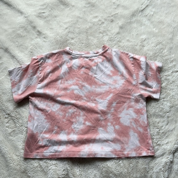 Guess Pink Tie-Dye Crop Top – Size Small | Y2K Streetwear | Soft Girl Aesthetic - Picture 5 of 5